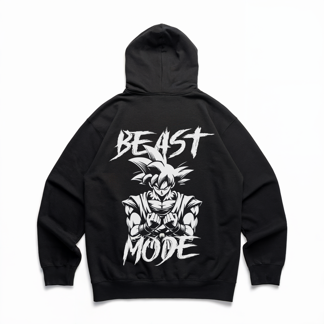 Beast Mode - Premium Hoodie Backprint