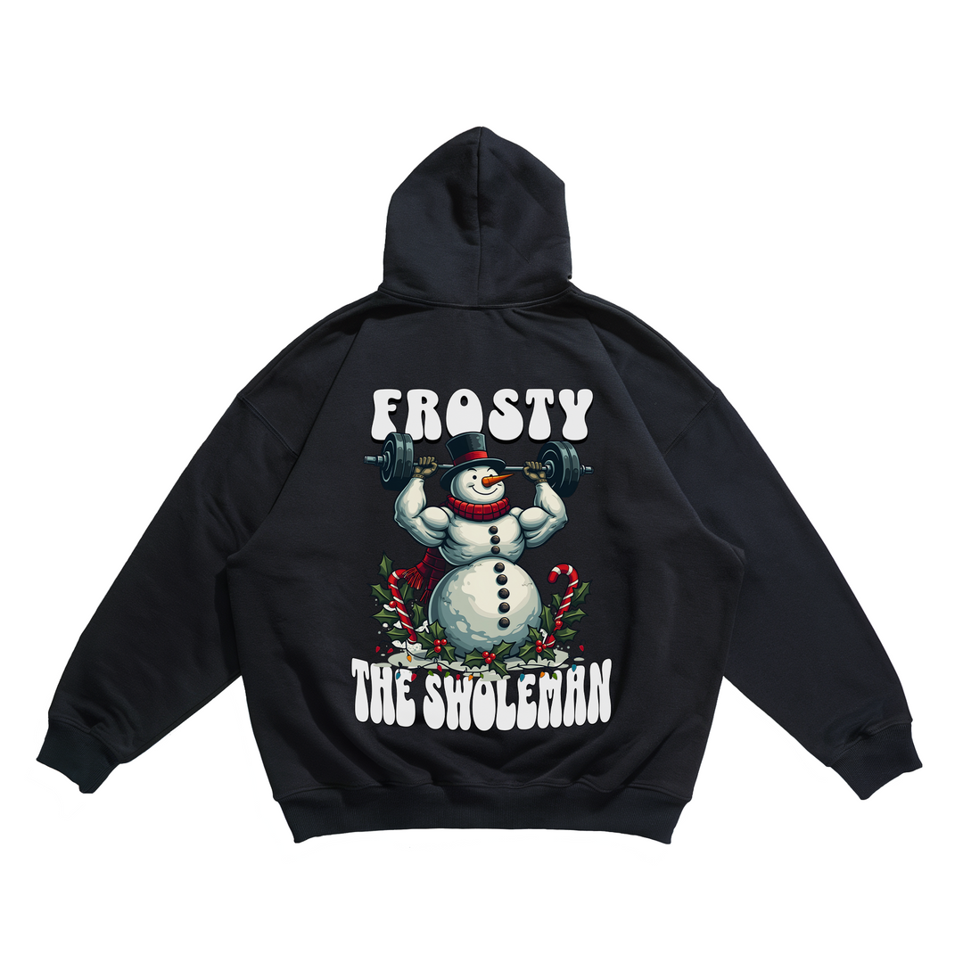 Frosty The Swoleman - Oversize Hoodie Backprint
