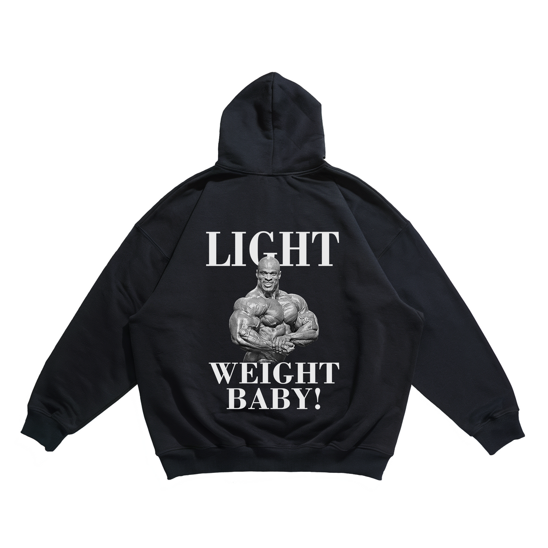 Light Weight Baby ! - Oversize Hoodie Backprint