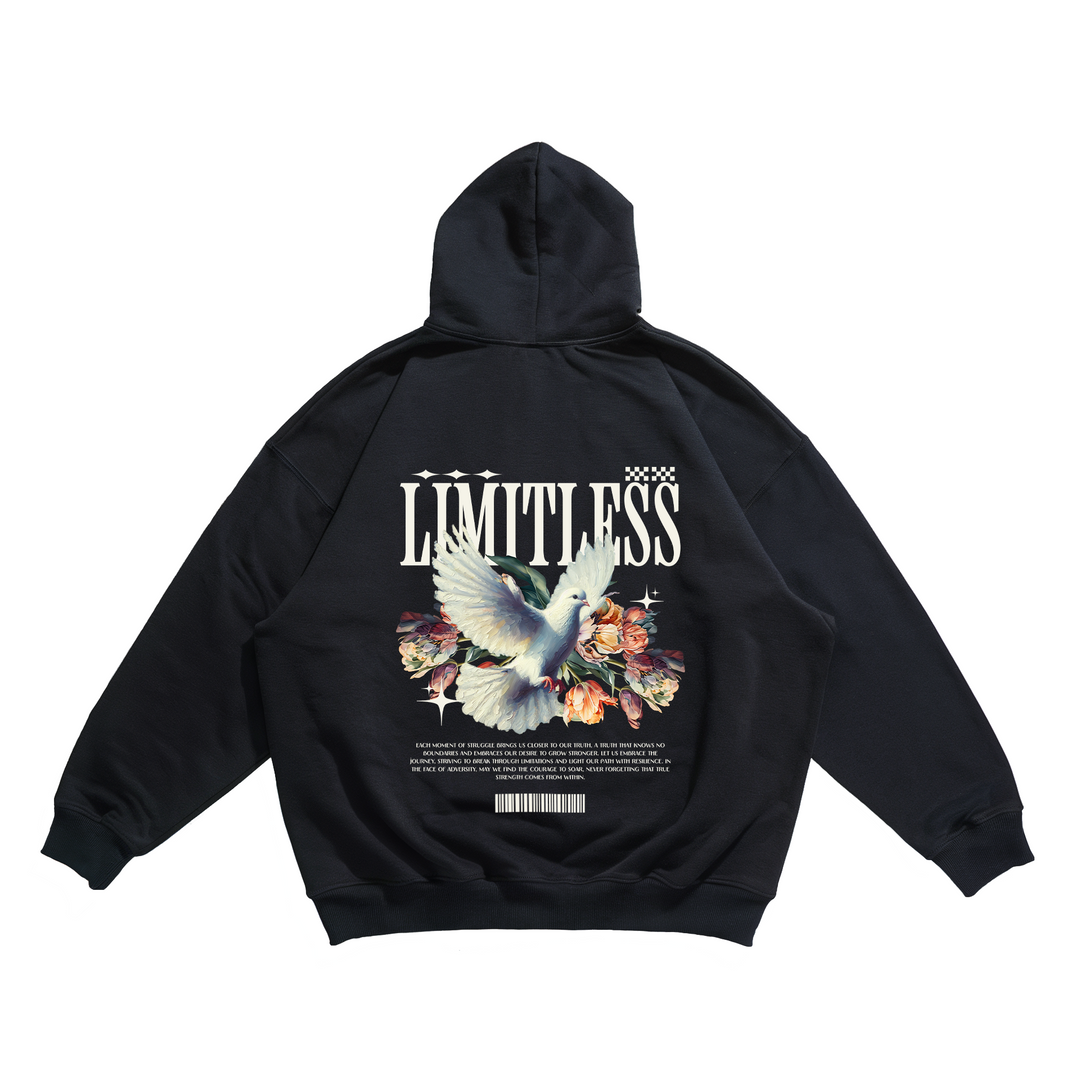 Limitless - Oversize Hoodie Backprint