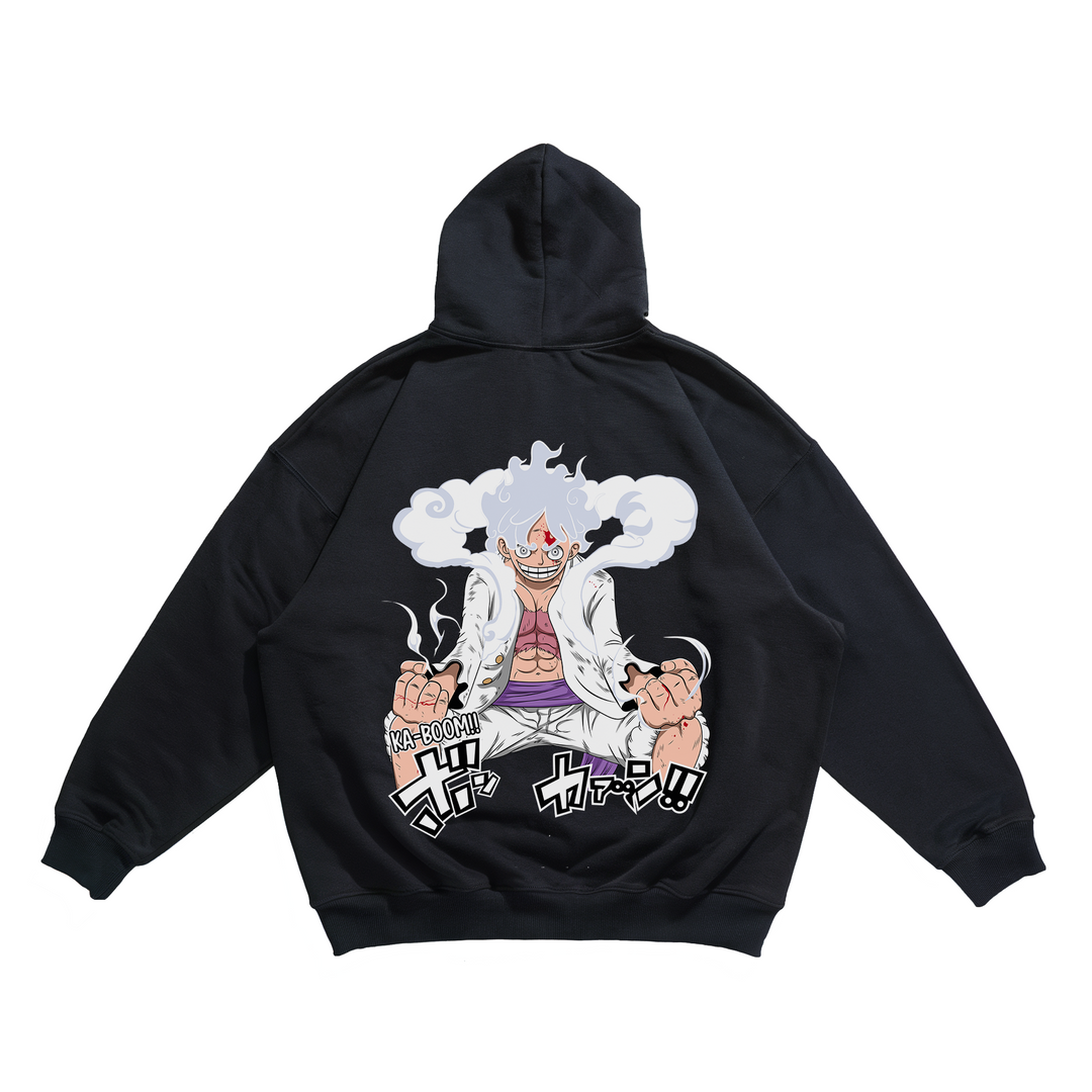 Ruffy Gear 5 Ka-Boom - Oversize Hoodie Backprint