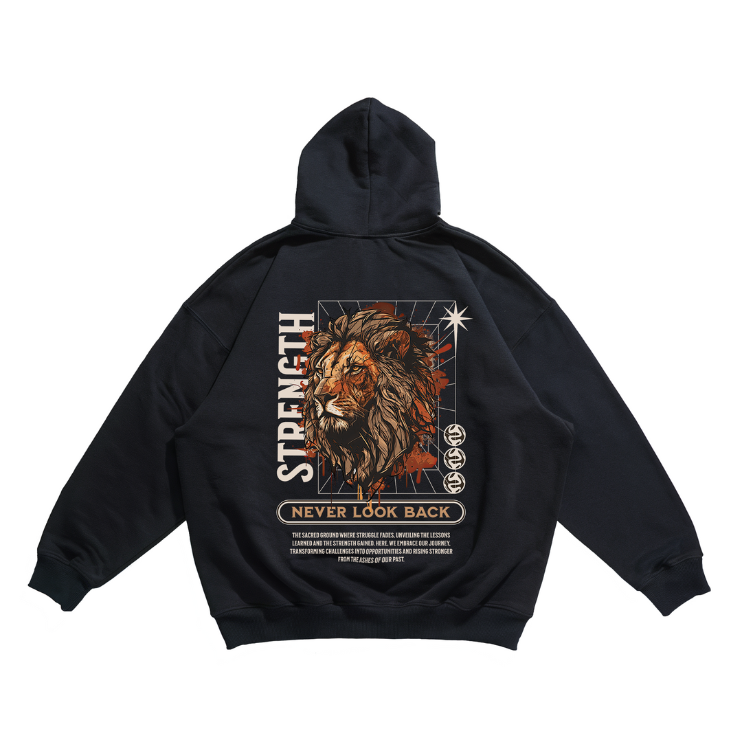 Strength - Oversize Hoodie Backprint