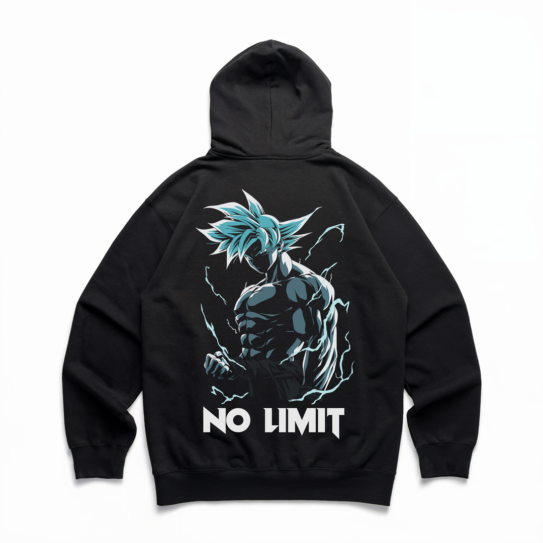 No Limit - Premium Hoodie Backprint