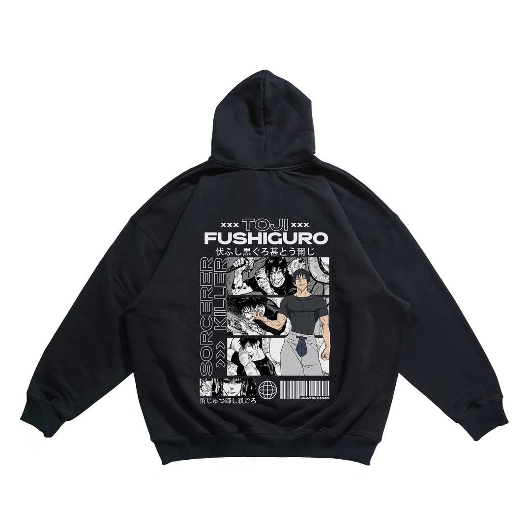 Toji Fushiguro - Oversize Hoodie Backprint