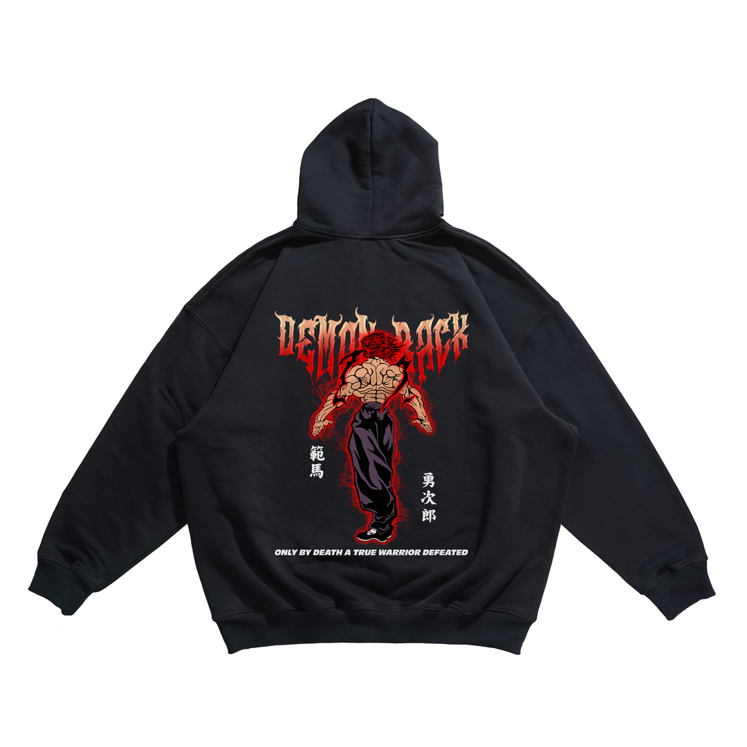 Demon Back - Oversize Hoodie Backprint