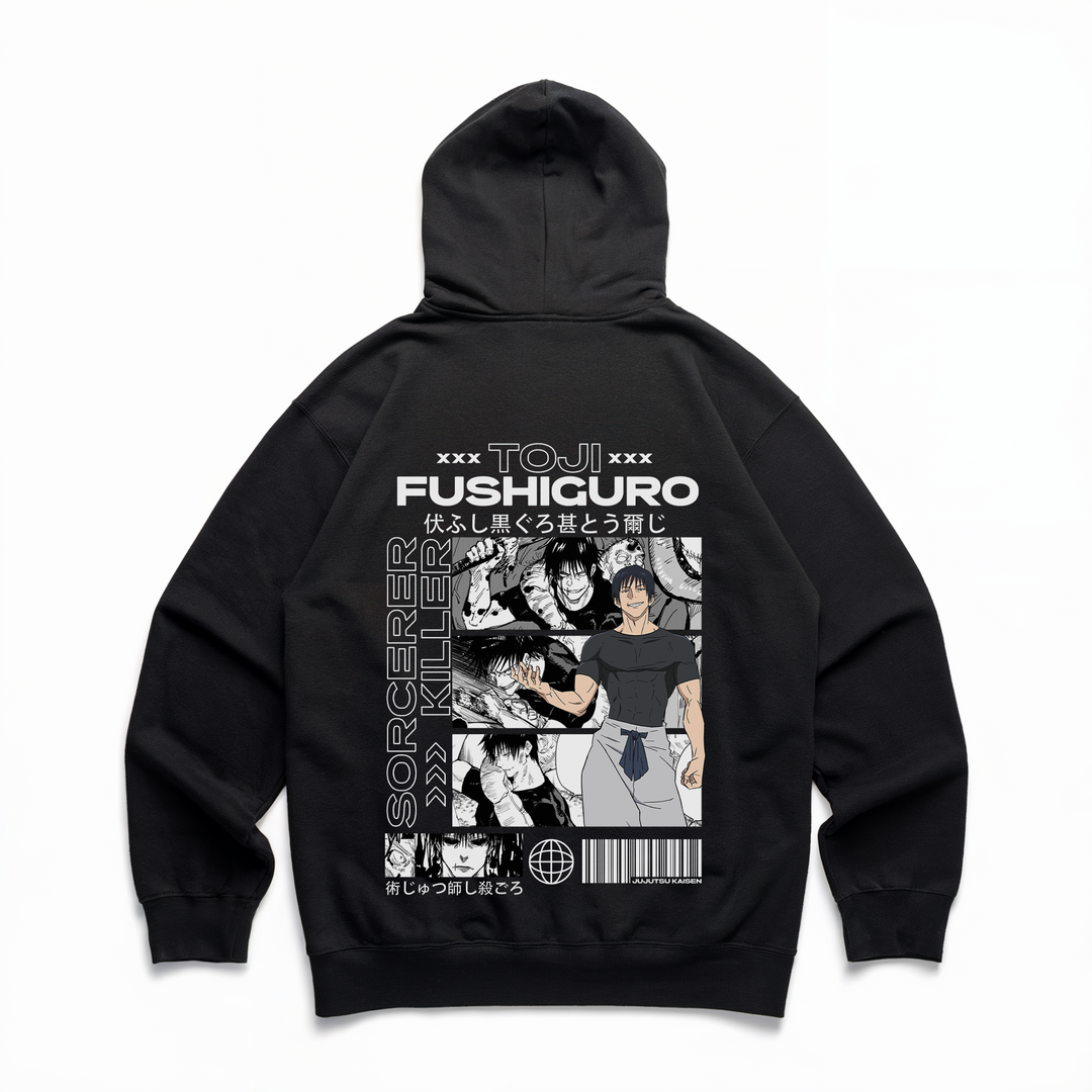 Toji Fushiguro - Premium Hoodie Backprint