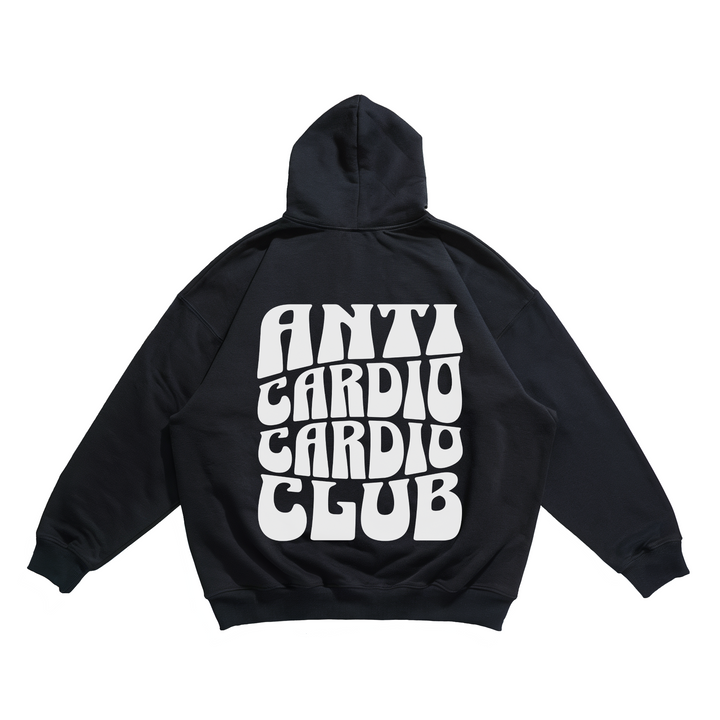 Anit Cardio Club - Oversize Hoodie Backprint