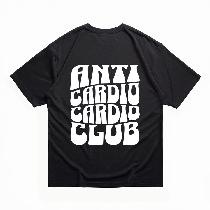 Anti Cardio Club - Oversize Shirt Backprint
