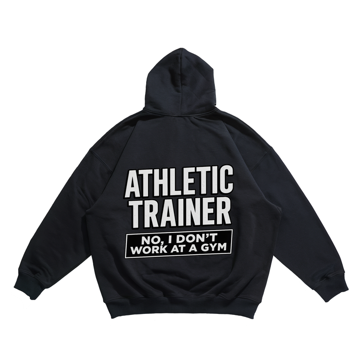 ATHLETIC TRAINER - Oversize Hoodie Backprint