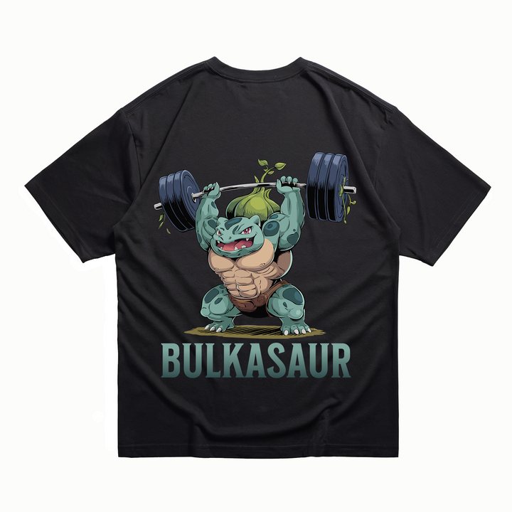 BULKASAUR - Oversize Shirt Backprint