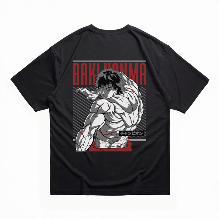 Baki -  Oversize Shirt Backprint