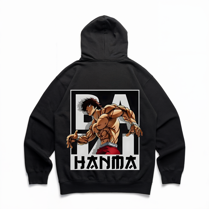 Baki Hanma - Premium Hoodie Backprint