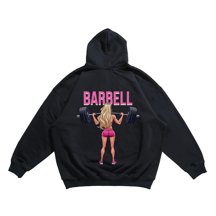 Barbell - Oversize Hoodie Backprint
