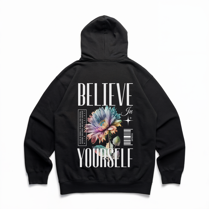 Believe Yourself - Premium Hoodie Backprint
