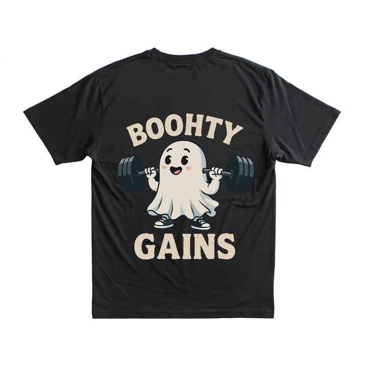 BOOHTY GAINS - Premium Shirt Backprint