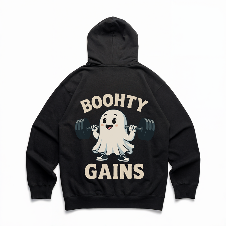 BOOHTY GAINS - Premium Hoodie Backprint