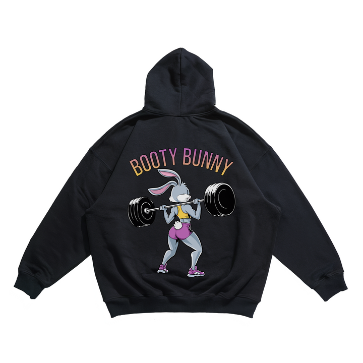 Booty Bunny - Oversize Hoodie Backprint