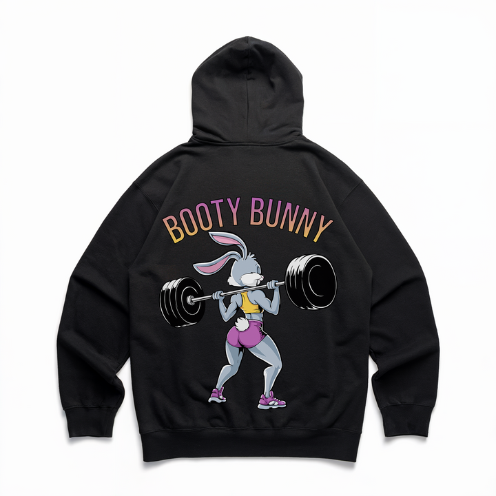 Booty Bunny - Premium Hoodie Backprint