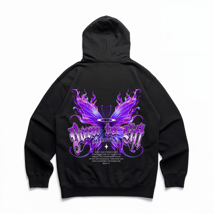 Born to Lift - Premium Hoodie Backprint