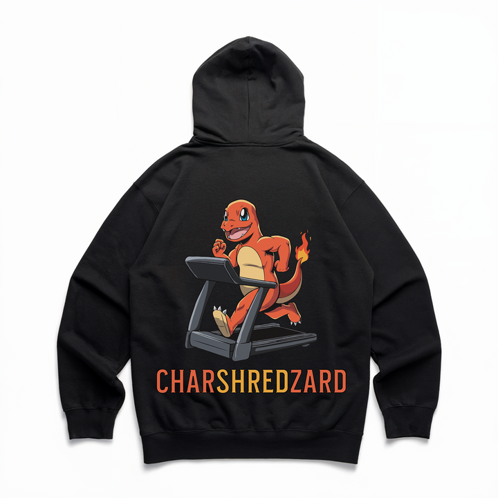 CHARSHREDZARD - Premium Hoodie Backprint