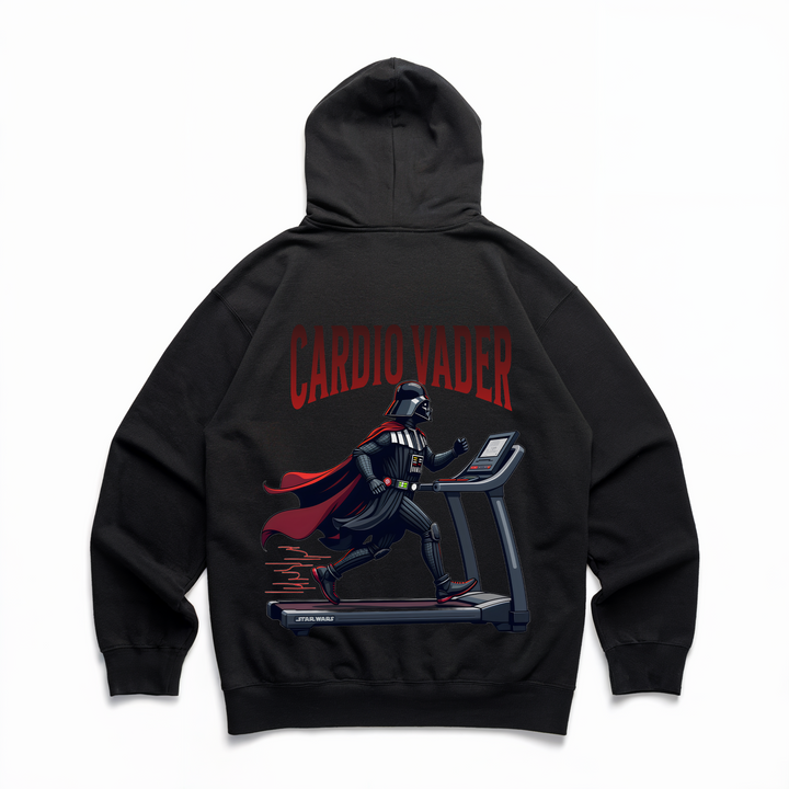 Cardio Vader - Premium Hoodie Backprint