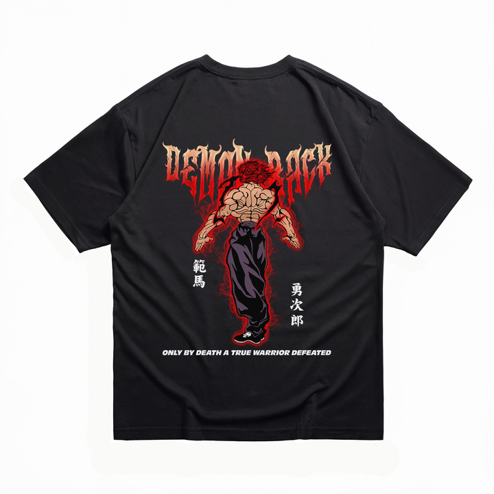 Demon Back - Oversize Shirt Backprint