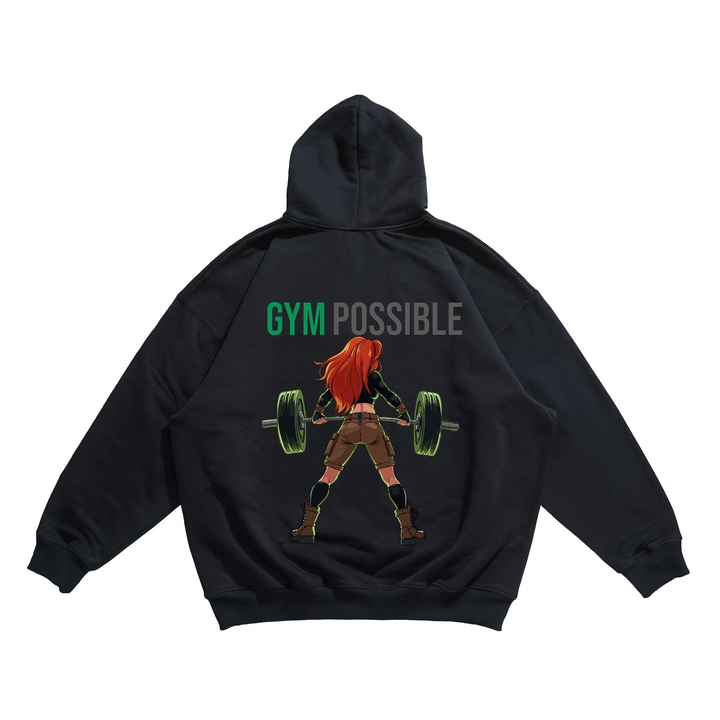 Gym Possible - Oversize Hoodie Backprint