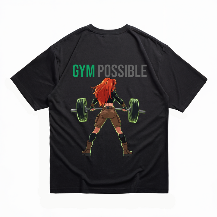 Gym Possible - Oversize Shirt Backprint
