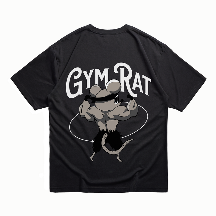 Gym Rat - Oversize Shirt Backprint