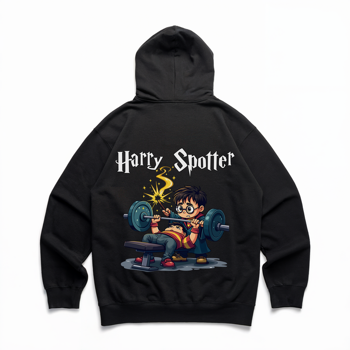 Harry Spotter - Premium Hoodie Backprint