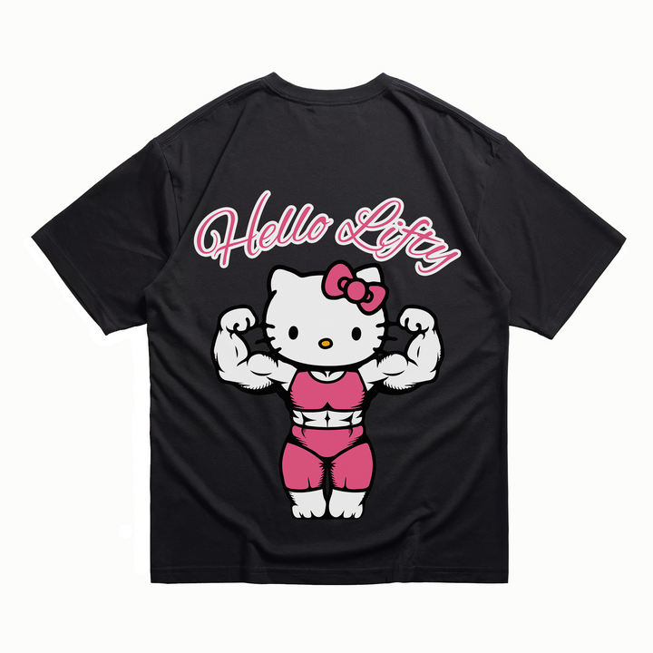 Hello Lifty - Oversize Shirt Backprint
