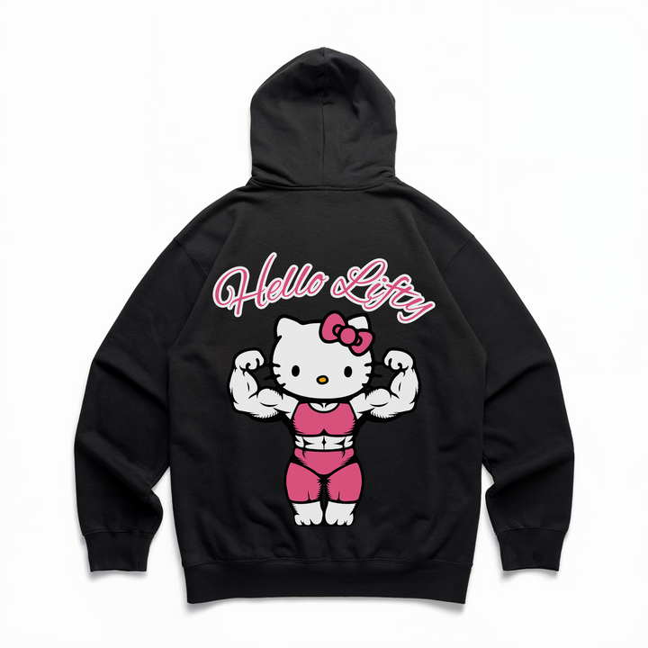 Hello Lifty - Premium Hoodie Backprint