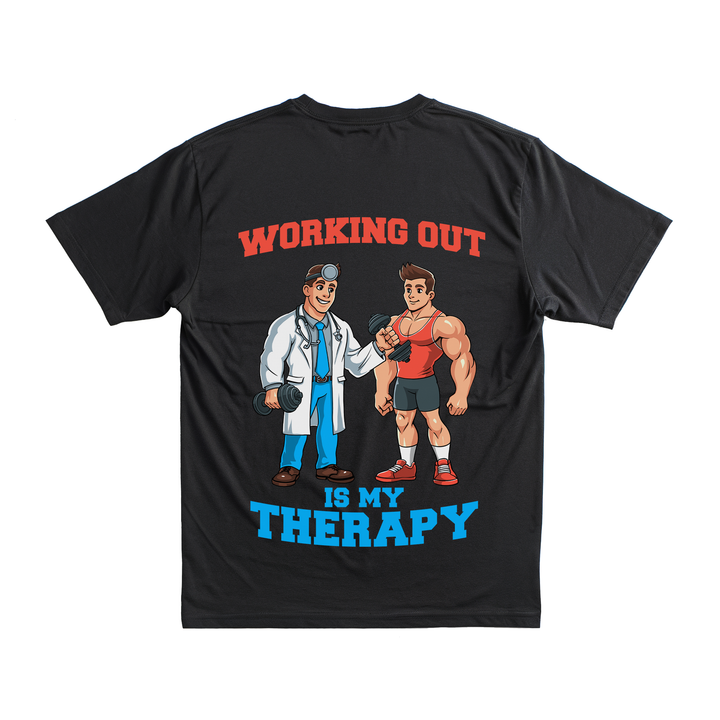 Working Out - Premium Shirt Backprint
