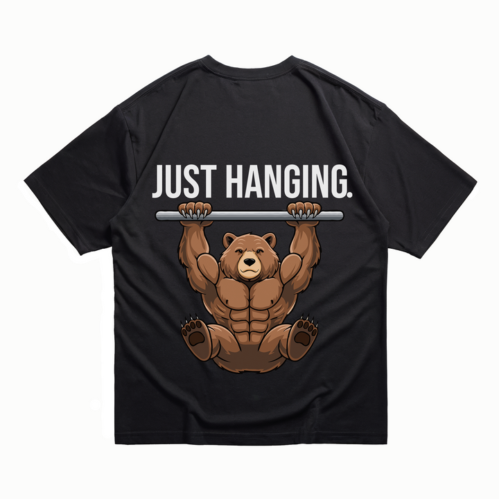 Just Hanging  - Oversize Shirt Backprint