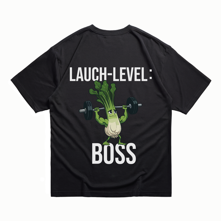 Lauch-Level: Boss - Oversize Shirt Backprint