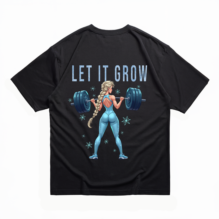 Let It Grow - Oversize Shirt Backprint
