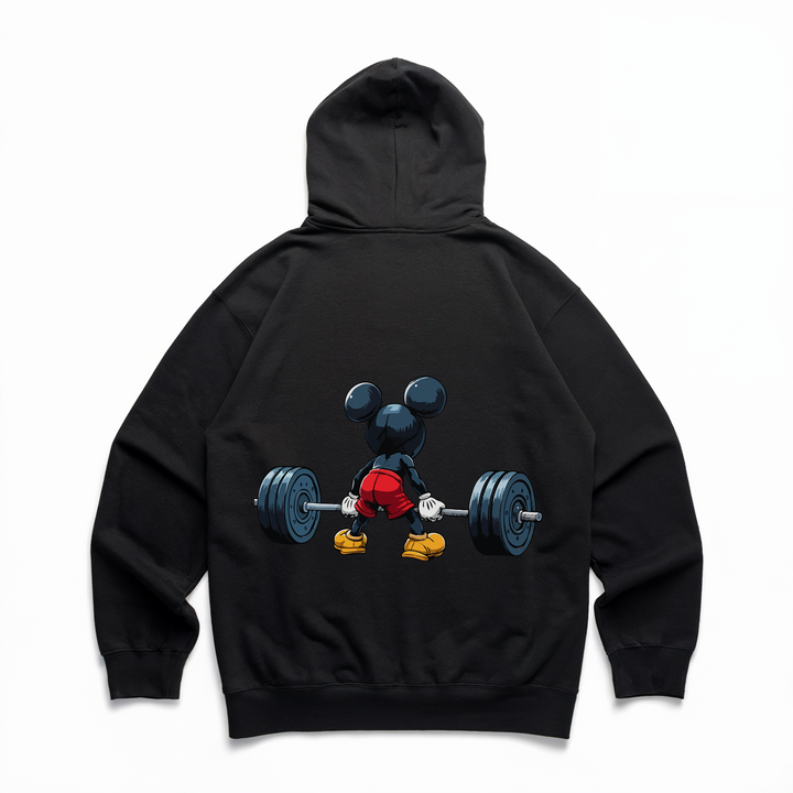 Lift Mouse - Premium Hoodie Backprint