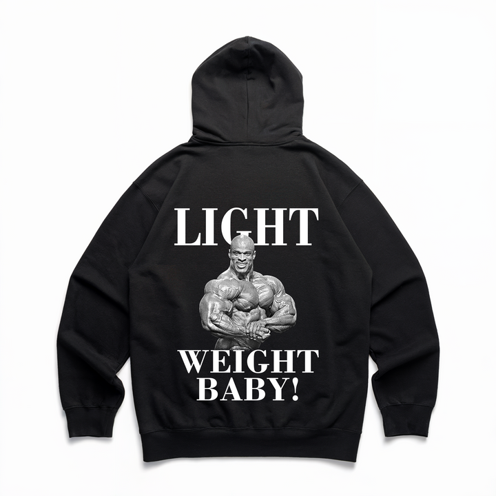 Light Weight Baby ! - Premium Hoodie Backprint