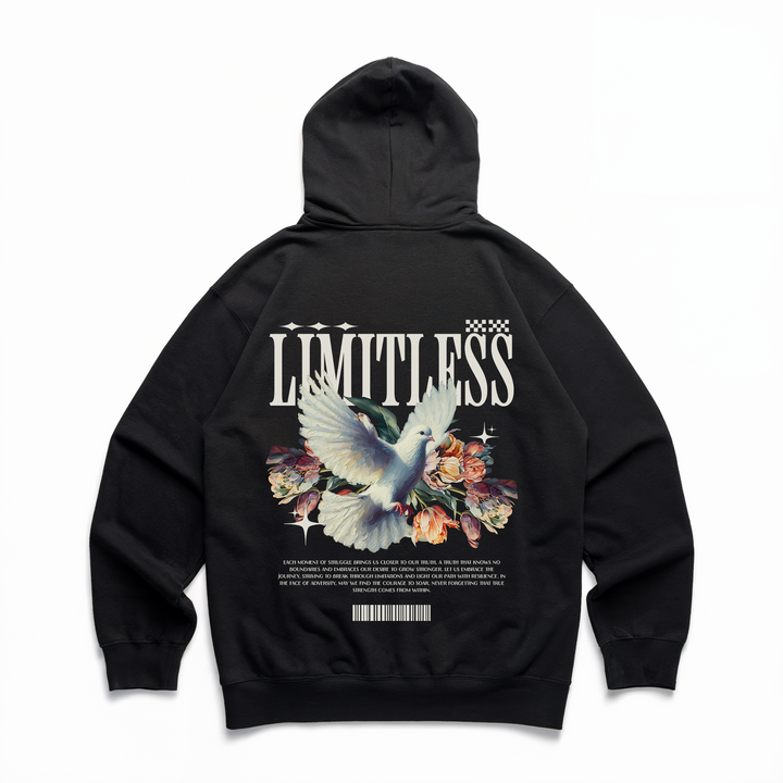 Limitless - Premium Hoodie Backprint