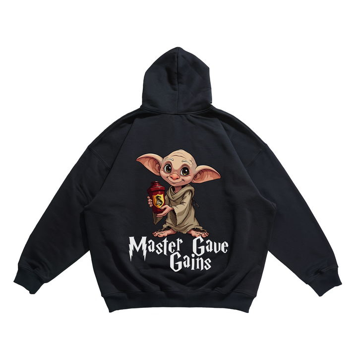 Master Gave Gains - Oversize Hoodie Backprint