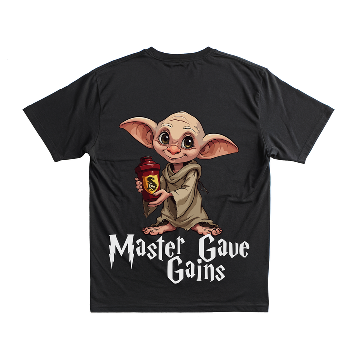 Master Gave Gains - Premium Shirt Backprint