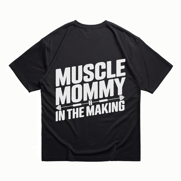 Muscle Mommy - Oversize Shirt Backprint