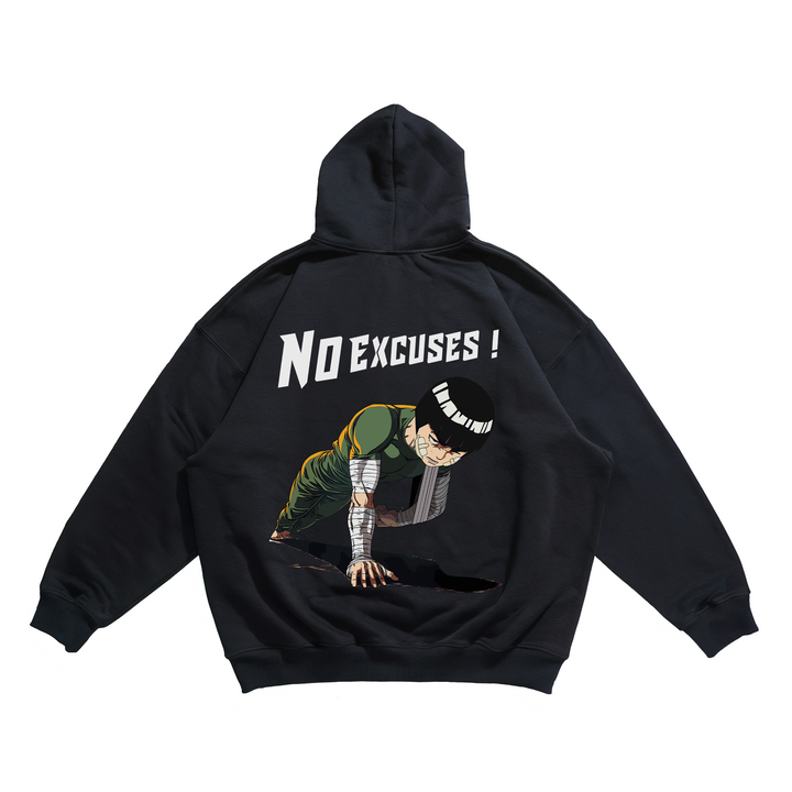 No Excuses -  Oversize Hoodie Backprint