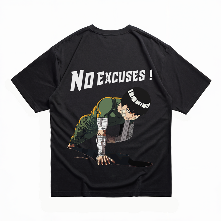 No Excuses - Oversize Shirt Backprint