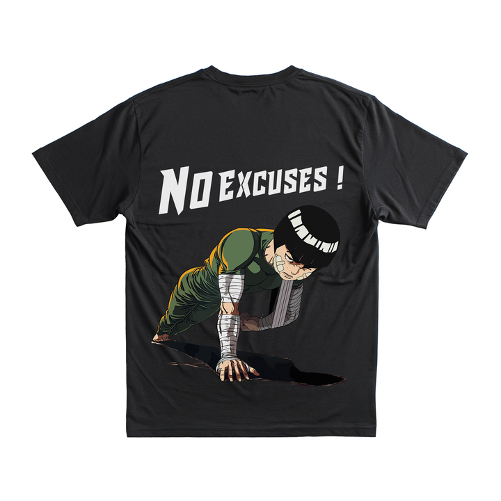No Excuses - Premium Shirt Backprint