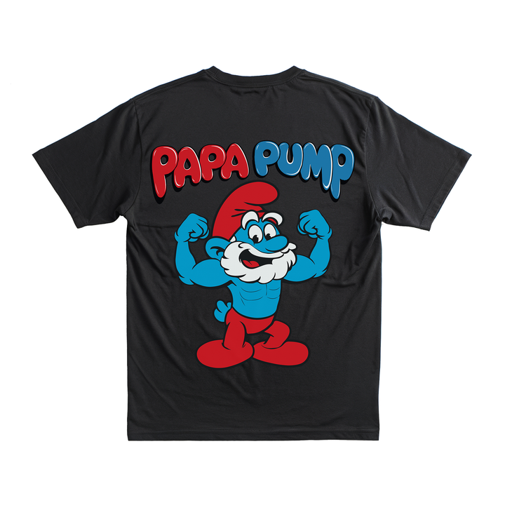 Papa Pump - Premium Shirt Backprint