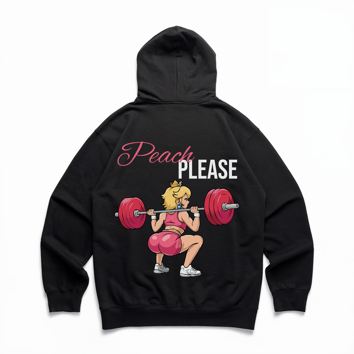 Peach Please - Premium Hoodie Backprint