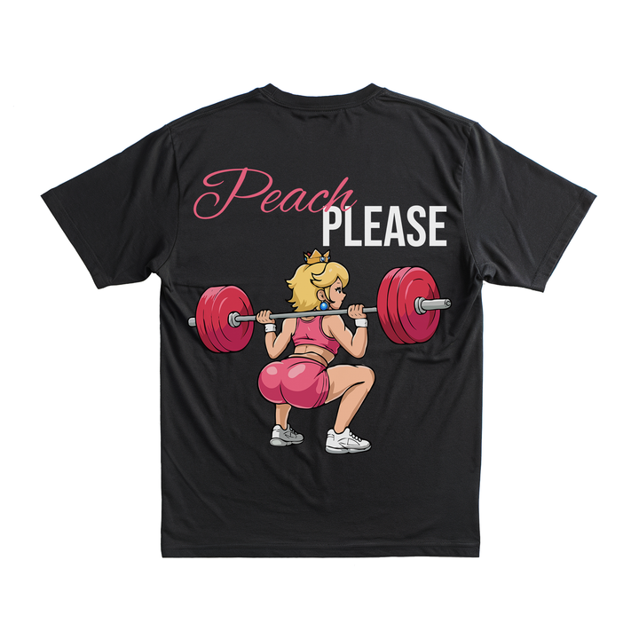 Peach Please - Premium Shirt Backprint