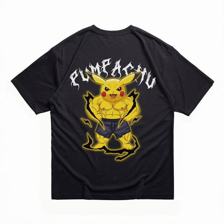 Pumpachu -  Oversize Shirt Backprint