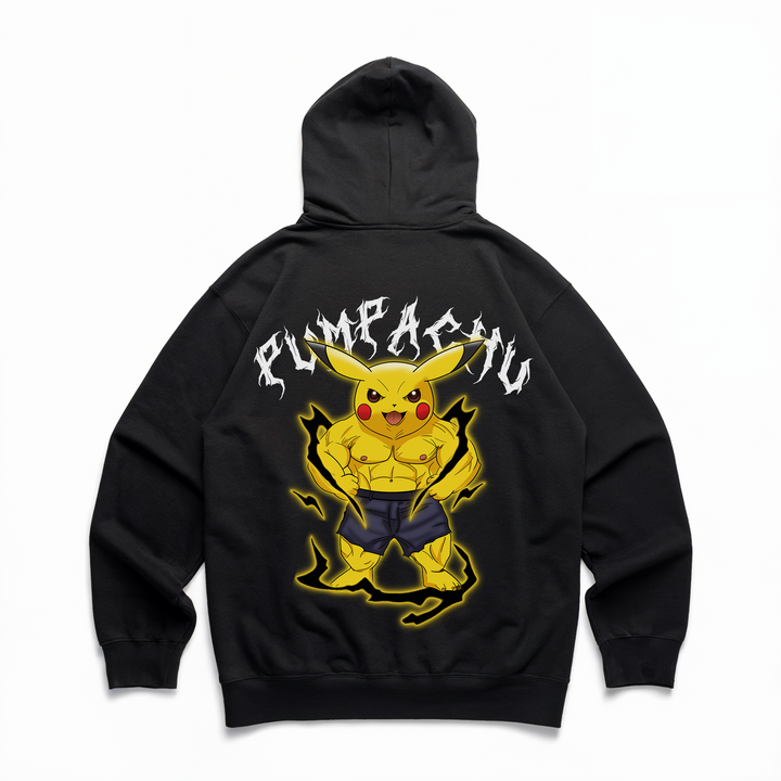 Pumpachu - Premium Hoodie Backprint